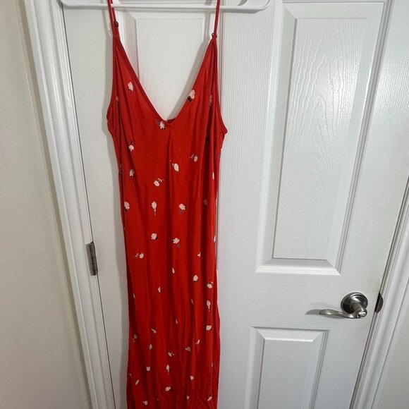 Oneil Summer Dress Vibrant Orange - Size XS - Picture 1 of 2